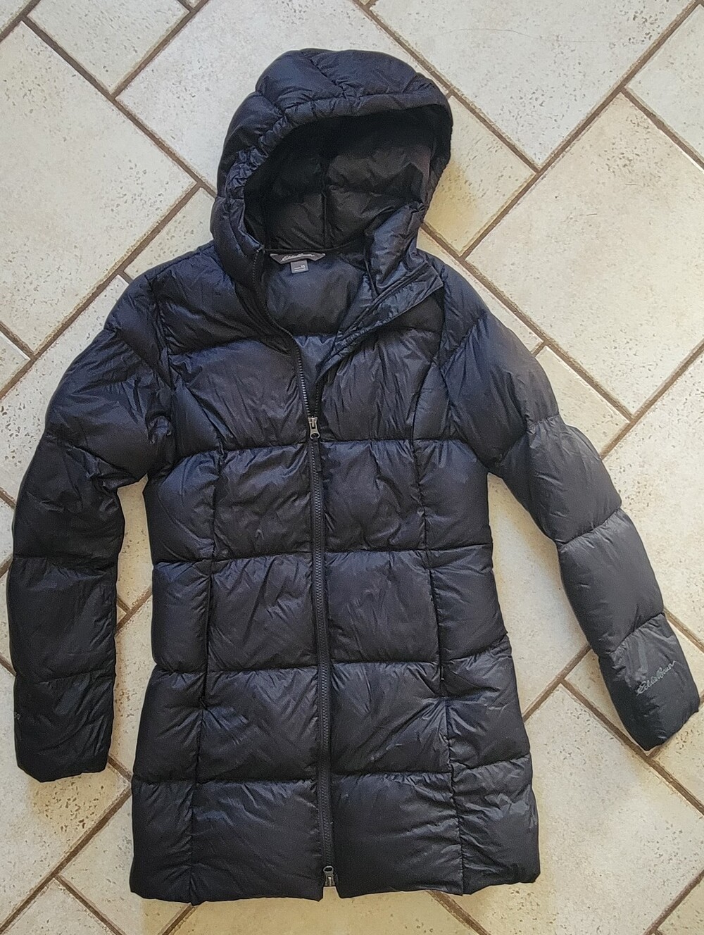 EDDIE BAUER Nwot 550 Down Long Puffer CoatXS